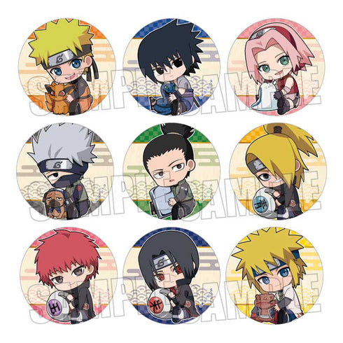『NARUTO-ナルト- 疾風伝』トレーディング缶バッジ /ぎゅぎゅっと Part2